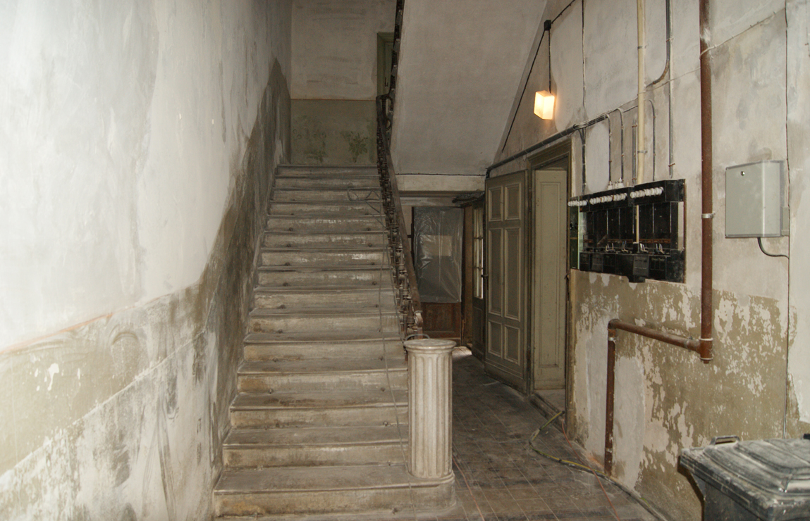Eingang Treppe